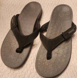 Vionic Mens Sandals Black